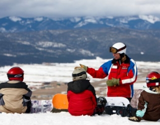  Clases de snowboard a partir de 10 años